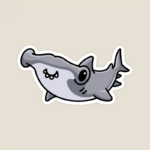Hammerhead Shark Ocean Adventure Sticker
