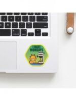 I Hate Mondays – Garfield Official Sticker
