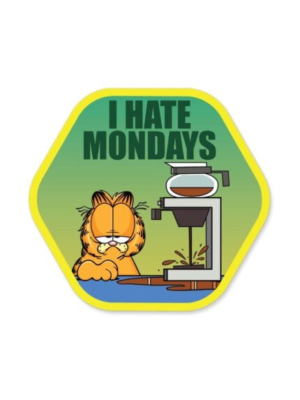 I Hate Mondays – Garfield Official Sticker
