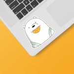 Lime Time With Ice Bear Sticker