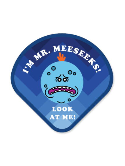 Mr Meeseeks: Look At Me – Rick And Morty Official Sticker