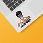 Mystic Rider The Biker Baba Sticker