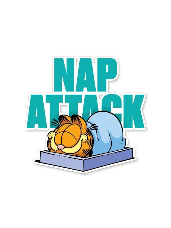 Nap Attack – Garfield Official Sticker