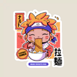Ninja Fuel Ichiraku Ramen Sticker