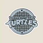 Ninja Turtles Underground Manhole Mission Begins Sticker