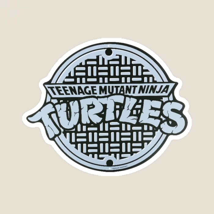 Ninja Turtles Underground Manhole Mission Begins Sticker