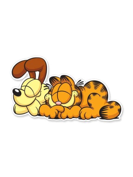 Odie And Garfield – Garfield Official Sticker