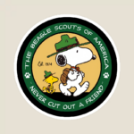 Peanuts Snoopy Woods Explorer Sticker