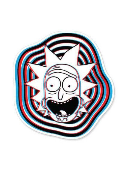 Glitch – Rick And Morty Official Sticker