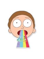 Goodbye Moonmen – Rick And Morty Official Sticker