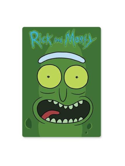 Pickle Rick Face – Rick And Morty Official Sticker