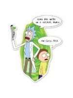 Looks Like We Are On A Sticker – Rick And Morty Official Sticker