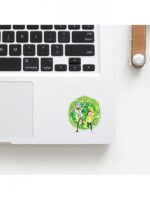 Ricksy Business – Rick And Morty Official Sticker
