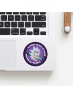 Rick: Smart People – Rick And Morty Official Sticker