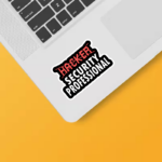Security Pro Not Your Average Hacker Sticker