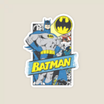 Shadow of Justice Retro Batman Sticker