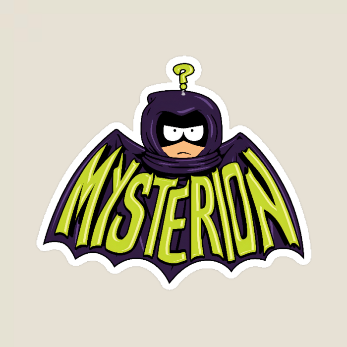 South Park Hero Mysterion Sticker