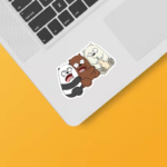 Spooky Night With We Bare Bears Sticker