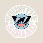 Squirtle Squad Legends – Retro Pokémon Sticker