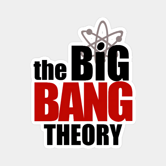 The Big Bang Theory Geek Squad Vibes Sticker