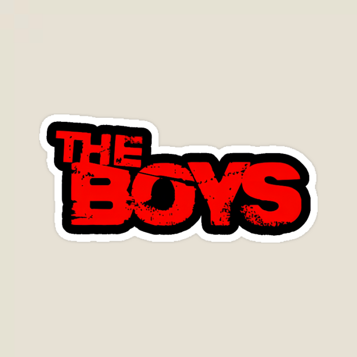 The Boys Vought Universe Antihero Sticker