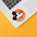 Timeless Mickey Mouse Retro Sticker
