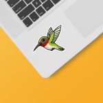 Tiny Wings Colorful Nature Hummingbird Sticker