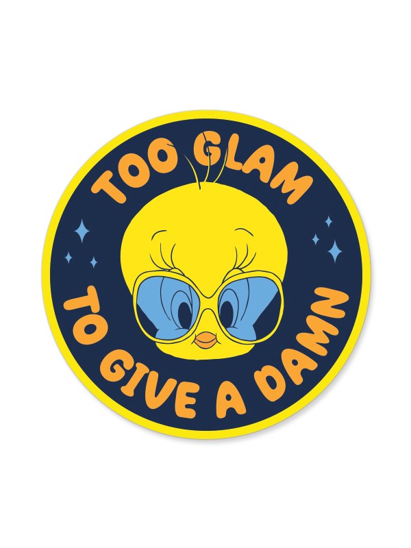 Too Glam To Give A Damn – Looney Tunes Official Sticker