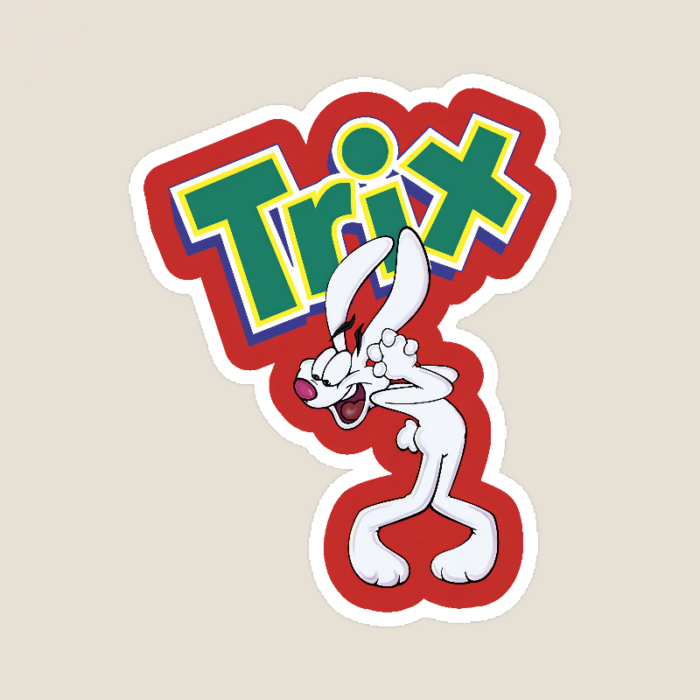 Trix Rabbit Classic Mischief Sticker