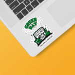 Welcome to Paradise Oakland Green Day Grunge Sticker