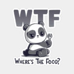 Where’s My Food Panda Energy Sticker