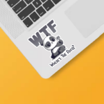 Where’s My Food Panda Energy Sticker