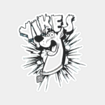 Yikes Scooby Doo Moment Sticker