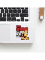 Your Opinion – Garfield Official Sticker