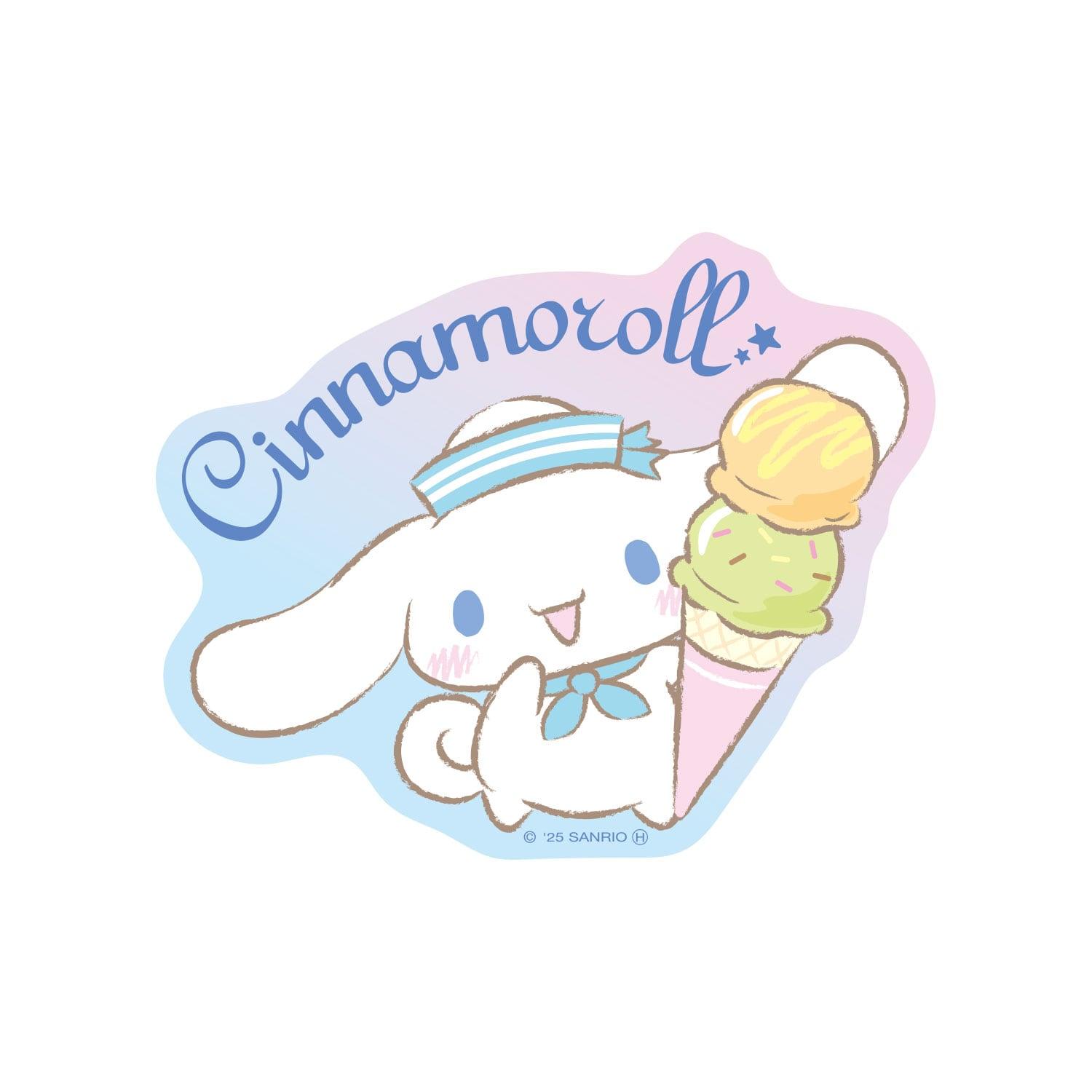 Cinnamoroll Ice Cream Sticker Cinnamoroll Ice Cream Sticker