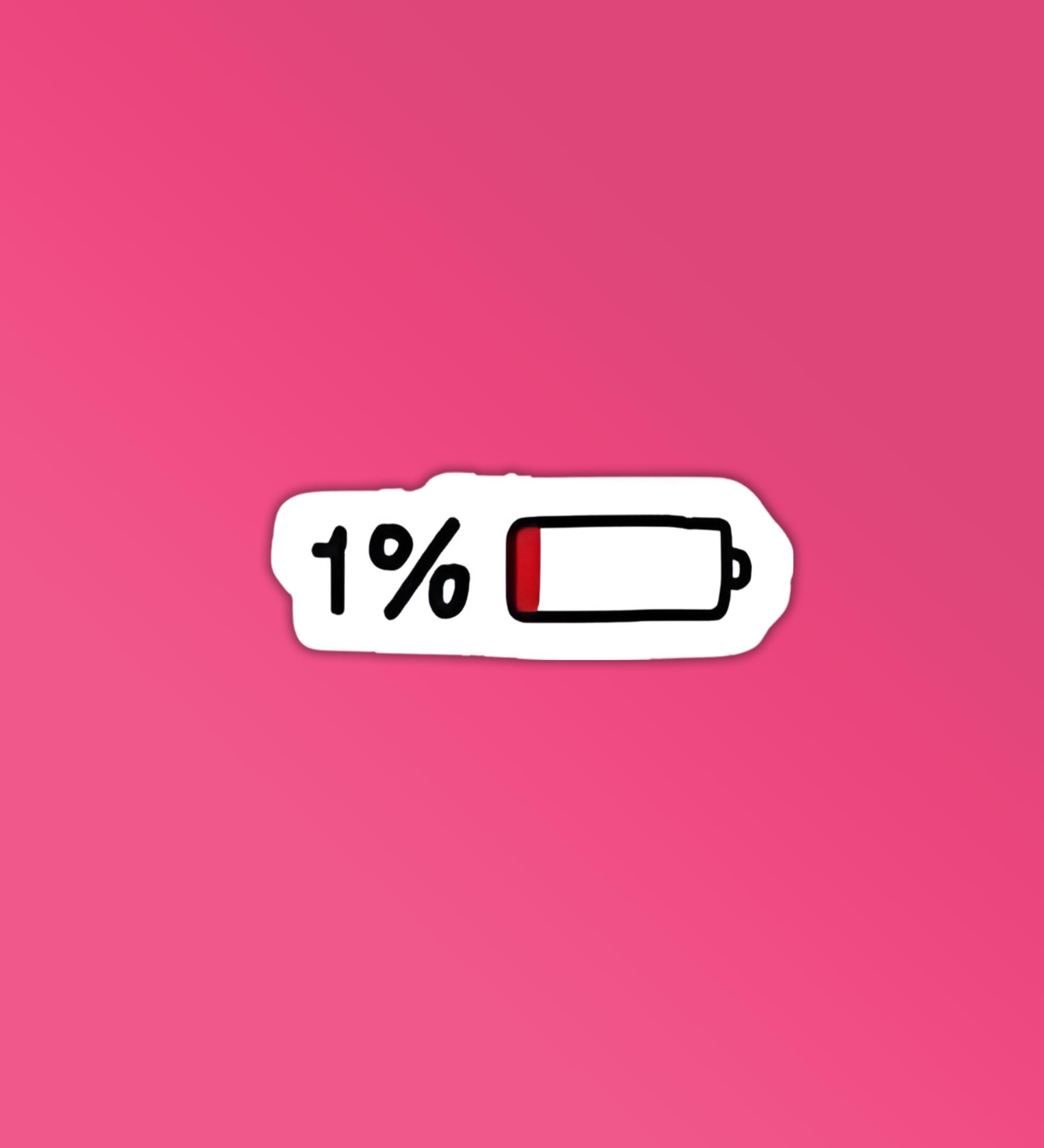 1 Battery Laptop Mobile Stickers