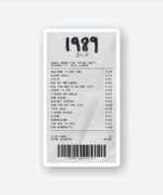 1989 Taylor Swift Album Receipt Sticker