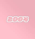 2004 Laptop Mobile Stickers