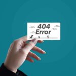 404 Error Sticker