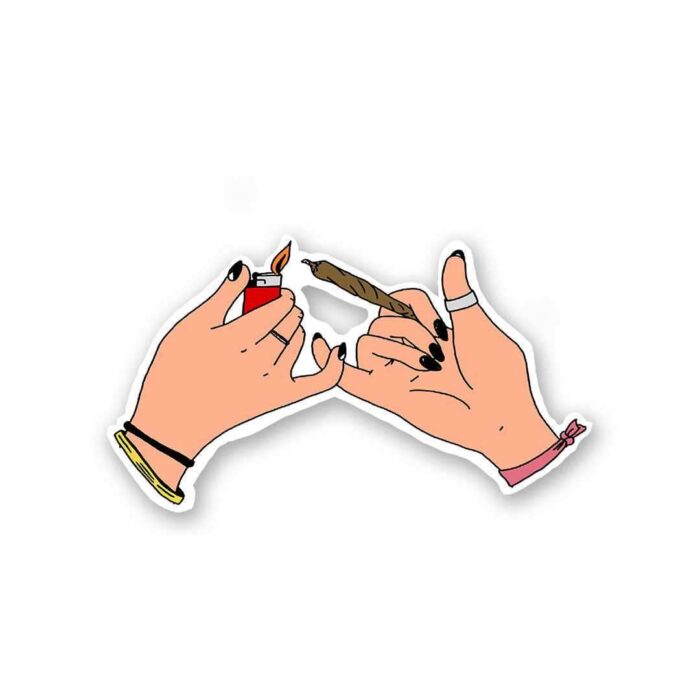 420 Friendly Sticker