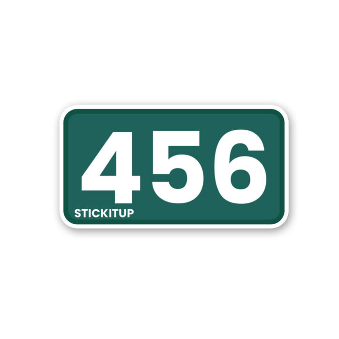 456 Sticker