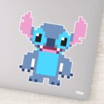8 Bit Stitch Sticker