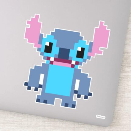 8 Bit Stitch Sticker