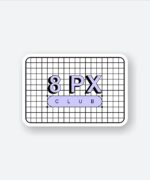 8 PX Club Sticker