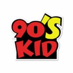 90s Kid Sticker
