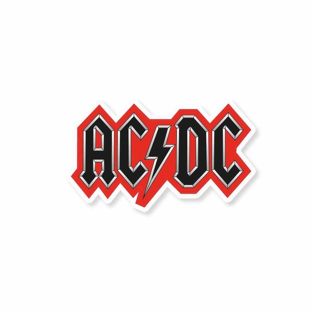 AC DC sticker