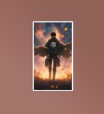 AOT Ashes Laptop Mobile Stickers