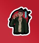 AOT Eren Yeager Laptop Mobile Stickers
