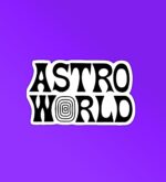 ASTRO WORLD Sticker
