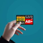 Ab Positive Sticker